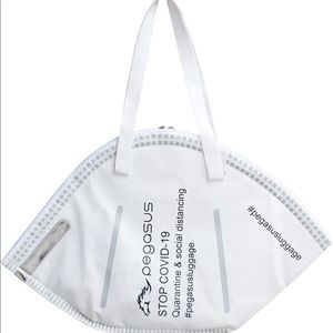 Pegasus New Normal White Mask Tote Bag